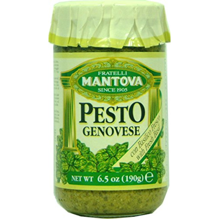 MANTOVA - PESTO GENOVESE SAUCE, 6.5 OZ | Pack of 6