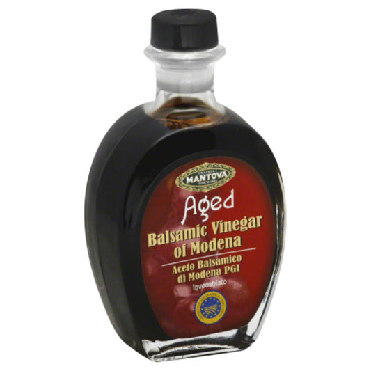 MANTOVA - AGED BALSAMIC VINEGAR of MODENA, 8.5 OZ | Pack of 6