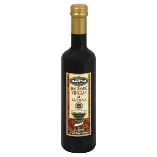 MANTOVA - BALSAMIC VINEGAR of MODENA, 17 OZ | Pack of 6