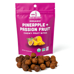 Manvuno Harvest - Pineapple Passionfruit Fruit Bites, 1.76 Oz | Pack of 8