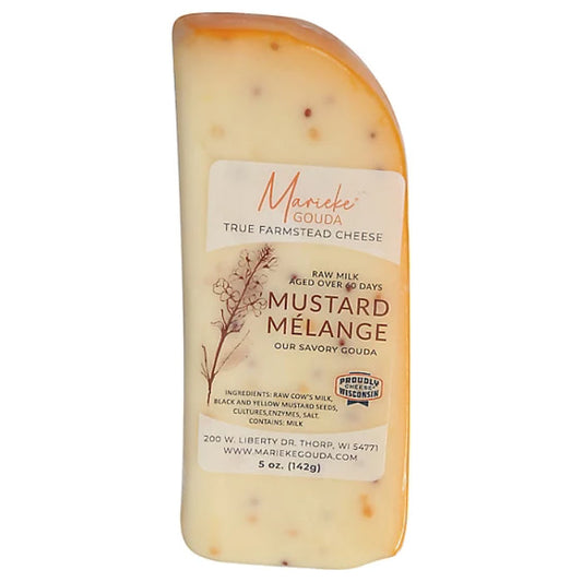 MARIEKE GOUDA GOUDA CHEESE MUSTARD MELA 5 OZ - Pack of 12