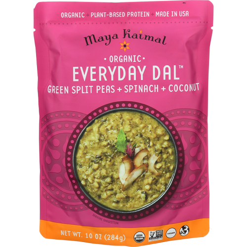 Maya Kaimal - Everyday Dal Green Split Peas & Spinach, 10oz
 | Pack of 6 - PlantX US