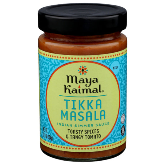 MAYA KAIMAL - INDIAN SIMMER SAUCE TIKKA MASALA, 12.5 OZ | Pack of 6