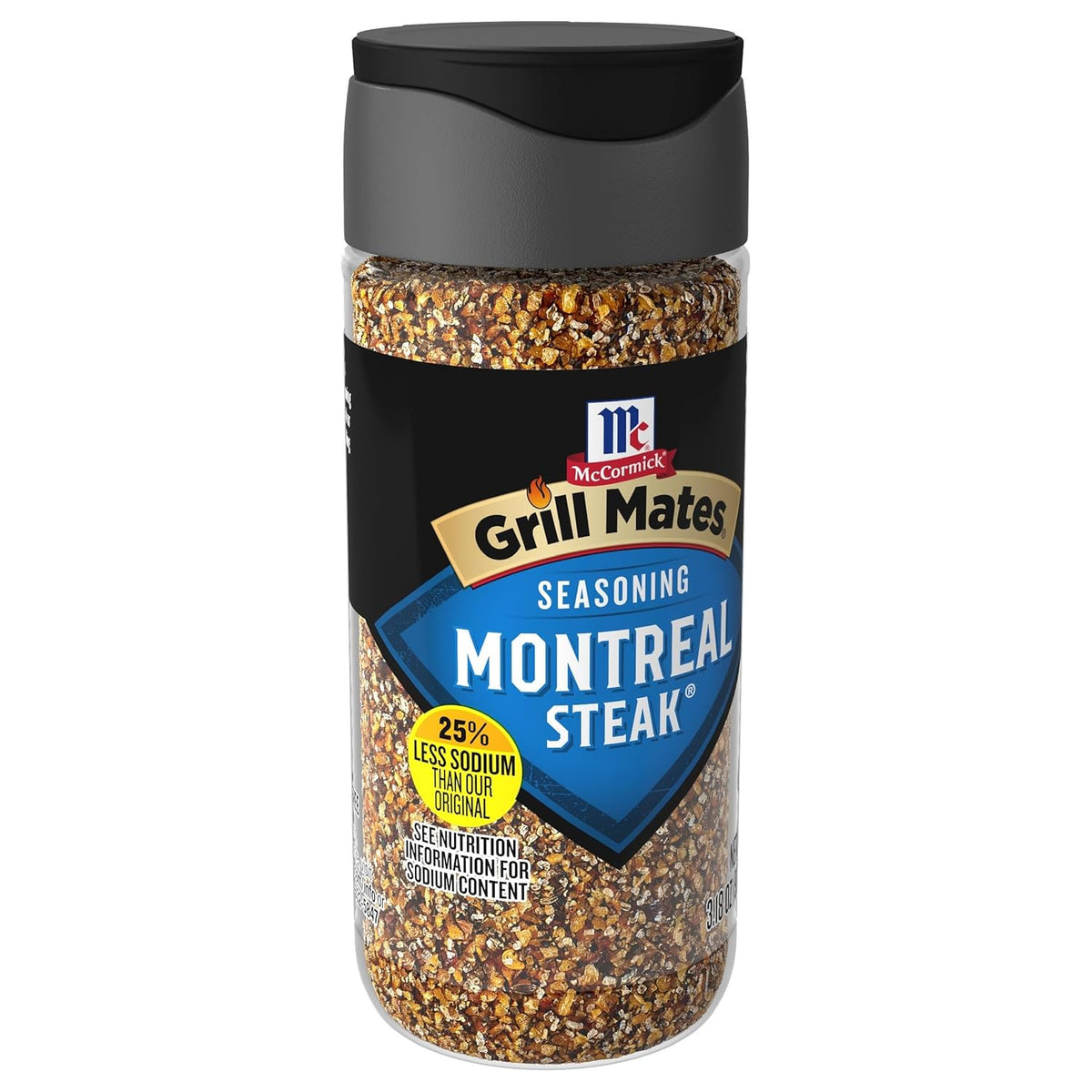 McCormick - Grill Mates Less Sodium Montreal Steak - 3.18oz | Pack of 6