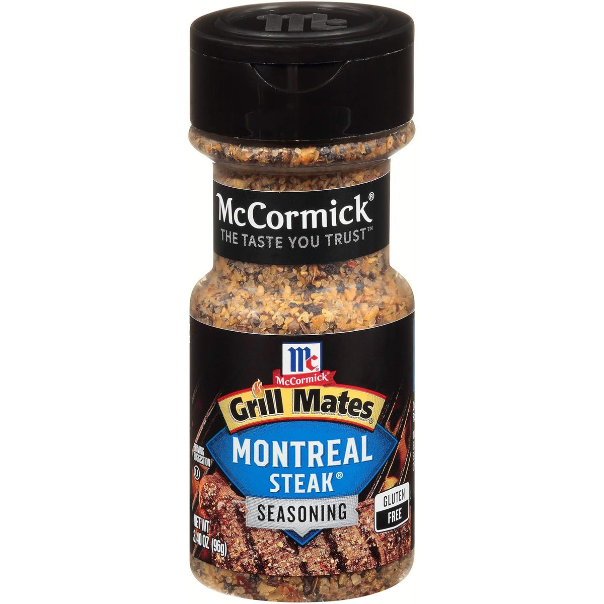 McCormick - Grill Mates Montreal Steak Seasoning, 3.4oz | Pack of 6