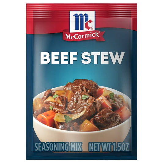 McCormick - Hearty Beef Stew Seasoning, 1.5oz | Pack of 12