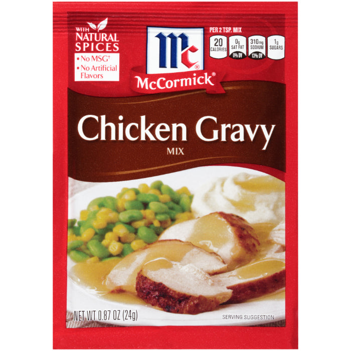 MC CORMICK - MIX CHICKEN GRAVY 0.87 OZ - Pack of 12