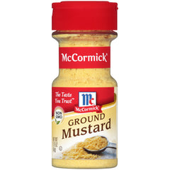 MC CORMICK SPICE MUSTARD GRND SPRFNE 1.75 OZ - Pack of 6