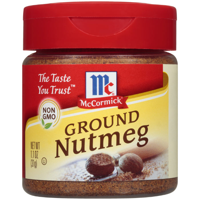 MC CORMICK - SPICE NUTMEG GROUND 1.1 OZ - Pack of 6