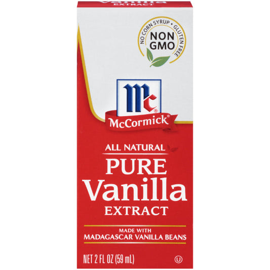 MC CORMICK VANILLA EXTRACT PURE 2 OZ - Pack of 12