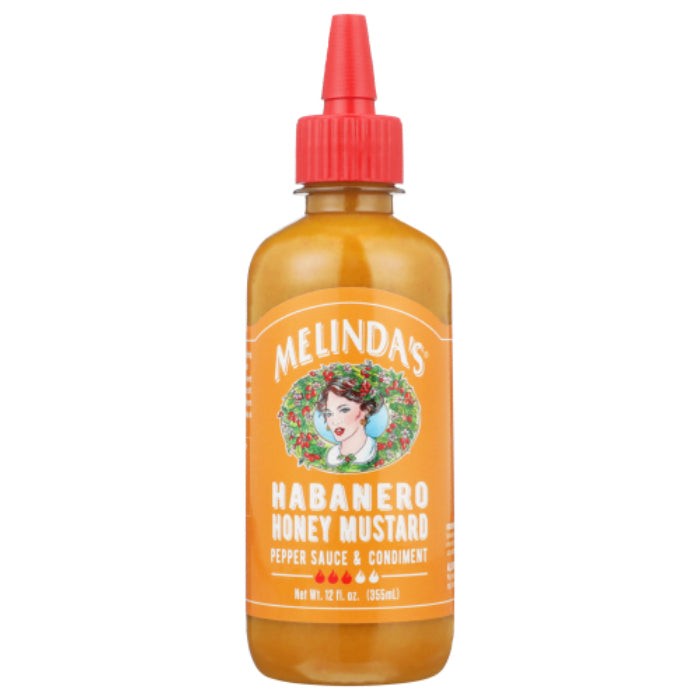 MELINDAS SAUCE HABANERO HNY MSTRD 12 OZ - Pack of 6