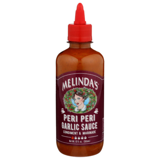 MELINDAS SAUCE HOT PERI PERI GRLIC 12 OZ - Pack of 6