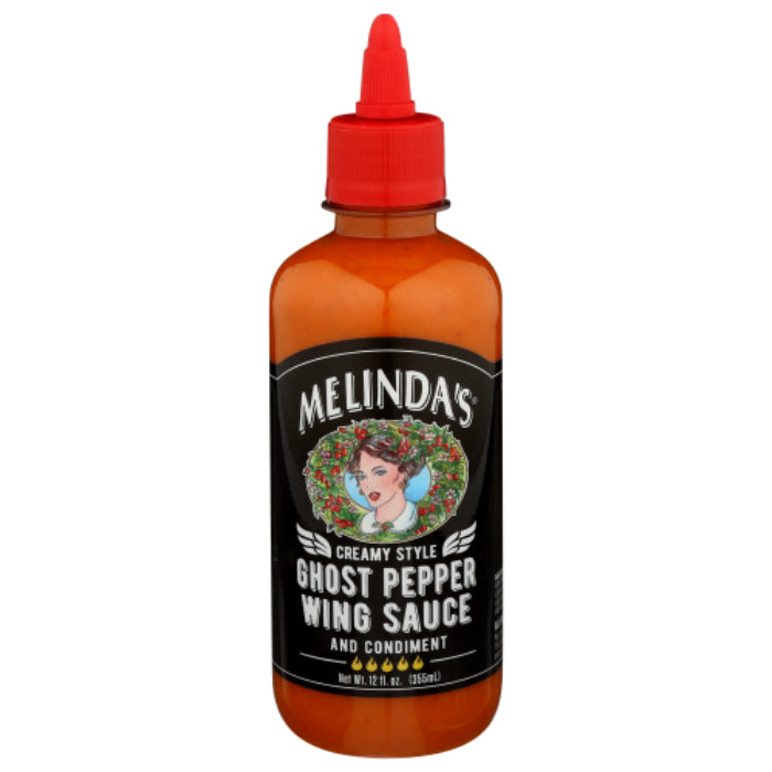 MELINDAS SAUCE WING GHST PPR CREAM 12 OZ - Pack of 6