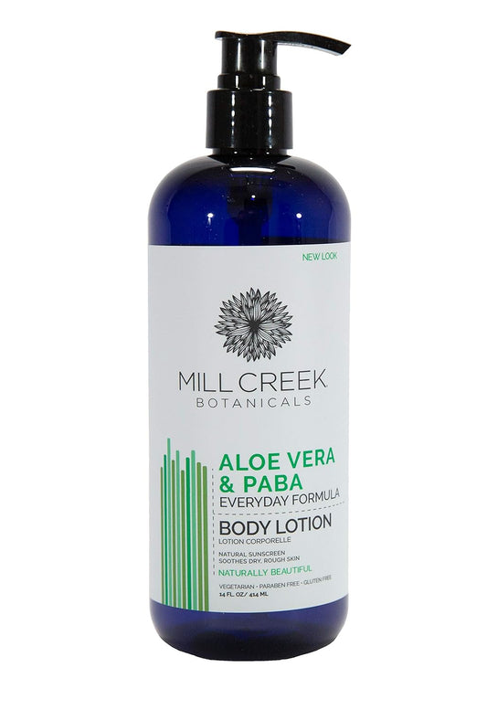 Millcreek - Aloe Vera And Paba Moisturizing Lotion, 16 Oz