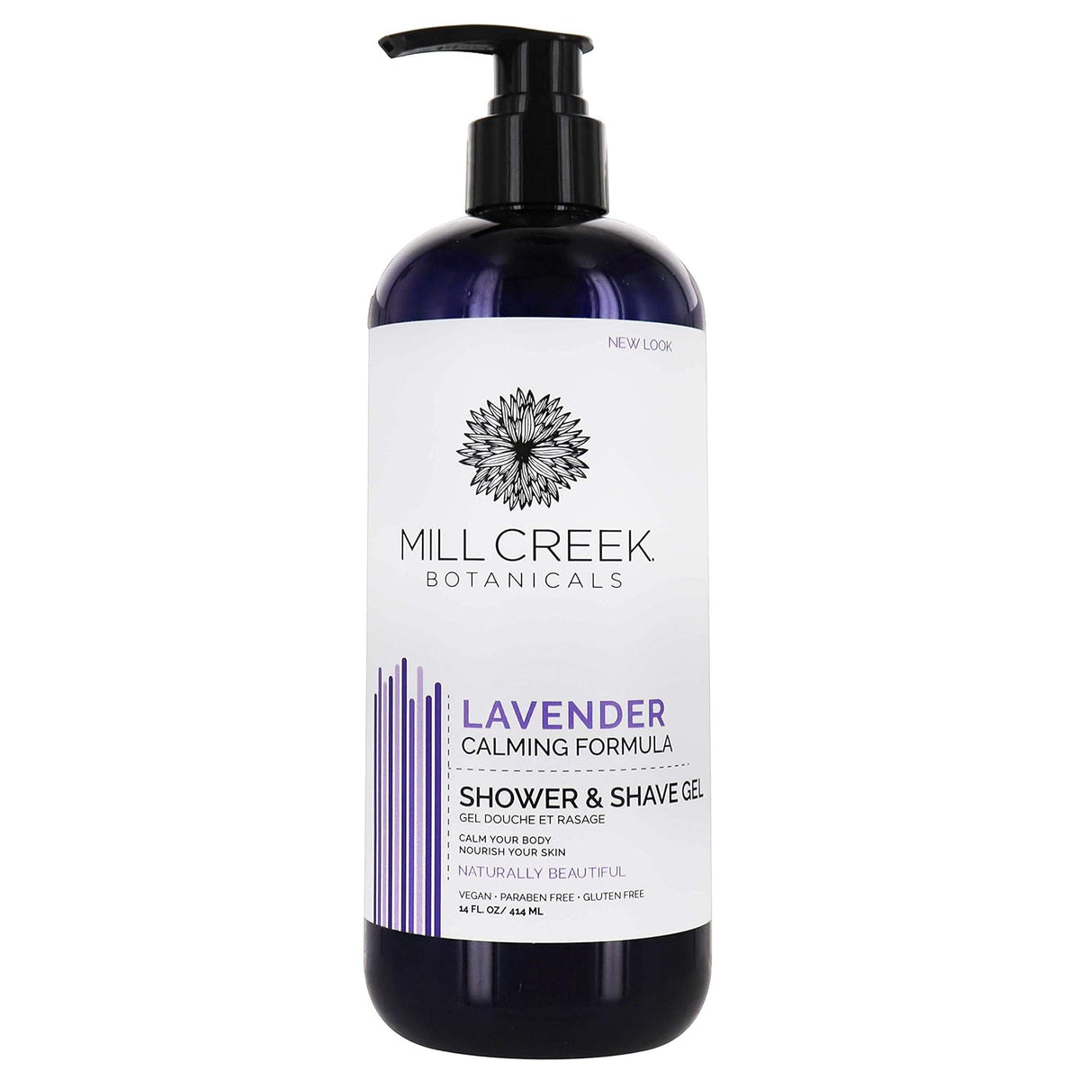 Millcreek - Botanicals Shower & Shave Gel Lavender, 14 Oz