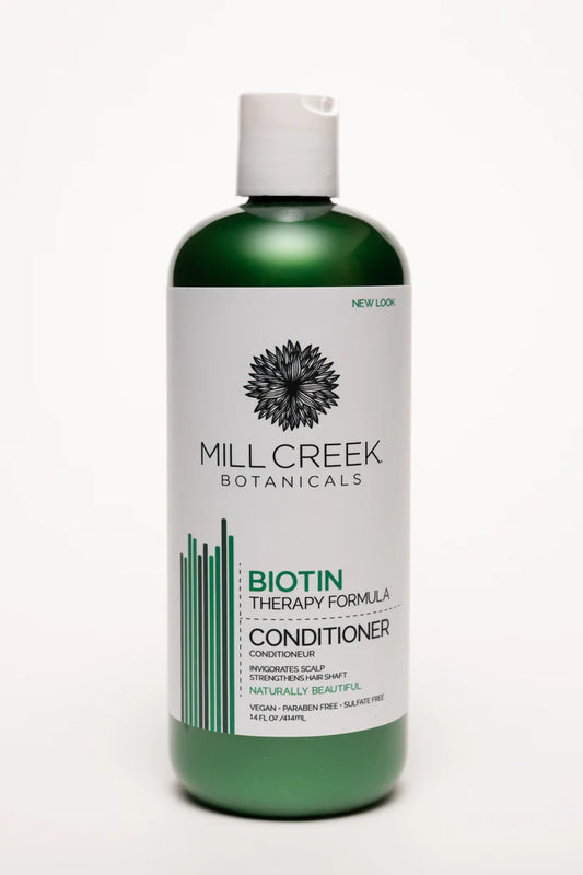 Millcreek - Botanicals Therapy Formula Biotin Conditioner, 14 Oz | Pack of 3