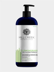 Millcreek - Shower & Shave Gel Lemongrass, 14 Oz