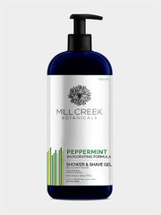 Millcreek - Shower & Shave Gel Peppermint, 14 Oz