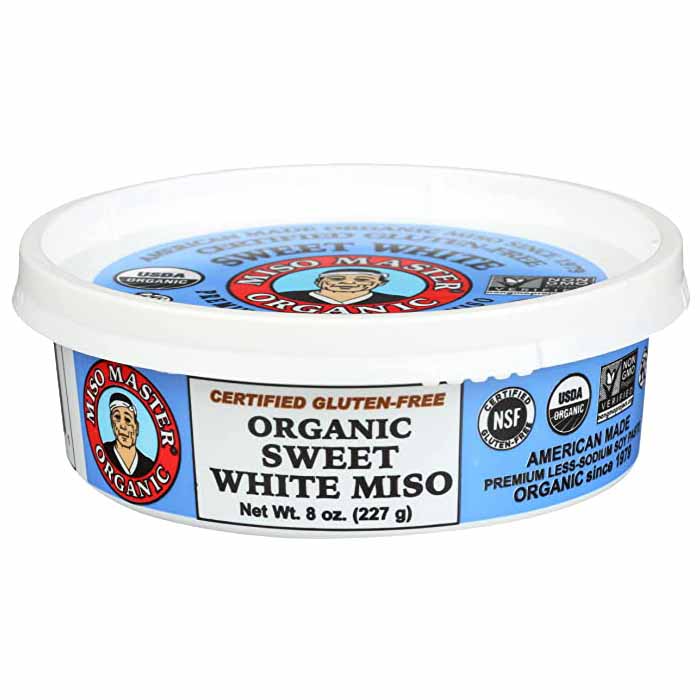 Miso Master - Organic Miso - Sweet White Low-Salt, 8oz