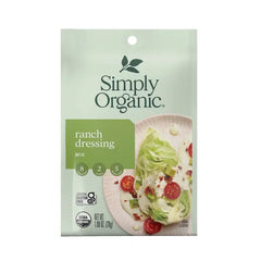 SIMPLY ORGANIC: Mix Dressing Ranch Organic, 0.11oz | Pack of 12