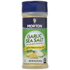 Mortons Sea Salt & Garlic 8.5 Oz - Pack Of 12