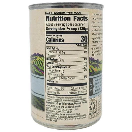 Muir Glen-Organic dices tomatoes no salt