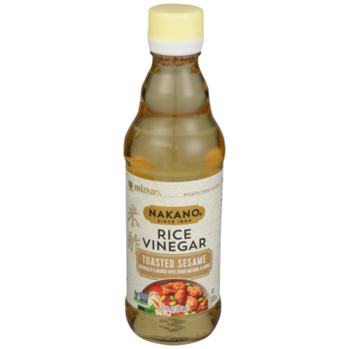 NAKANO - Sesame Rice Vinegar is a versatile, 12 OZ - Pack of 6