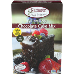 NAMASTE FOODS MIX CAKE CHOC WFGFDF 26 OZ - Pack of 6