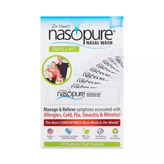 NASOPURE SALT PACKETS REFILL KIT 40 EA