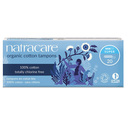 NATRACARE TAMPON SUP NON APP 20 PC - Pack of 1