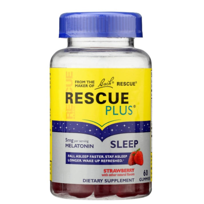 Nelson Bach Rescue Plus Sleepy Gummy 60 Pc - Pack of 3