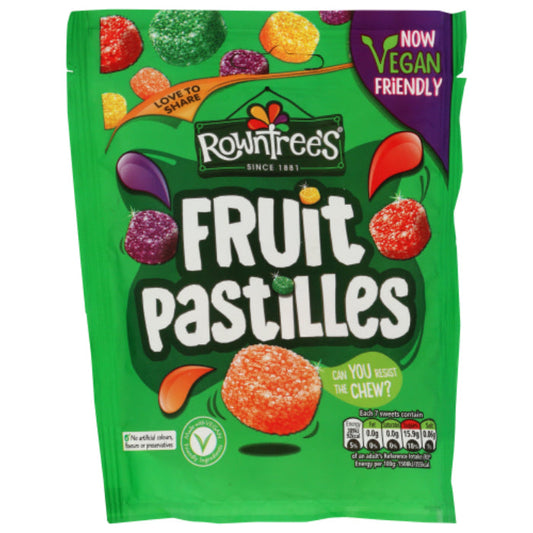 NESTLE FRUIT PASTILLES POUCH 5.4 OZ - Pack of 10