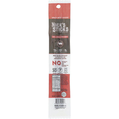 NICKS STICKS SNACK BEEF STX SPCY GRASS FD 1.7 OZ - Pack of 25