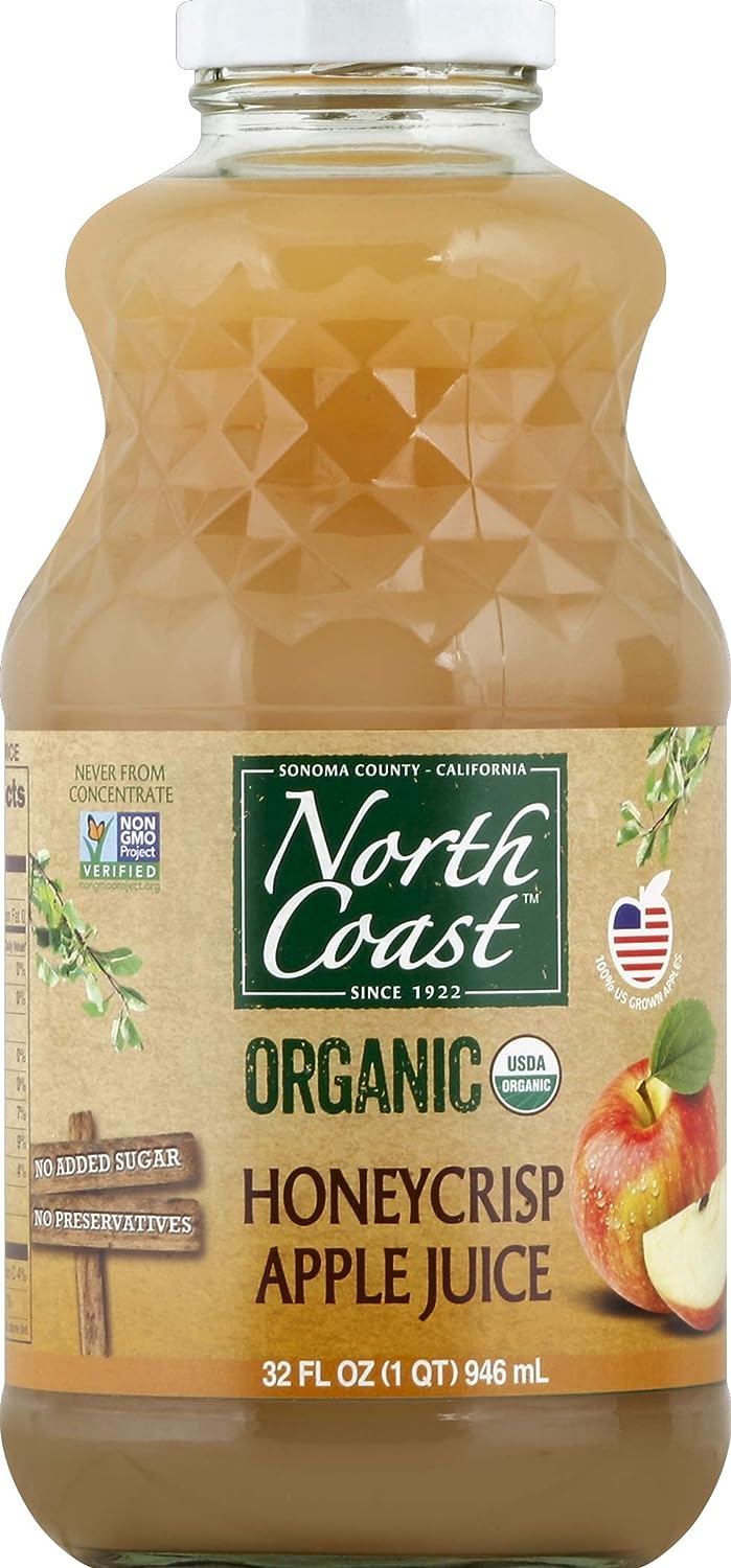 NORTH COAST JUICE HONEY CRISP APL ORG 32 OZ - Pack of 6