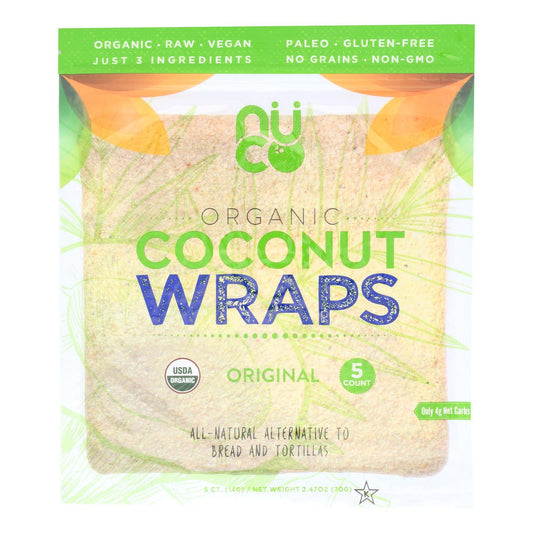 NUCO - WRAP CCNUT ORG 2.47 OZ - Pack of 12