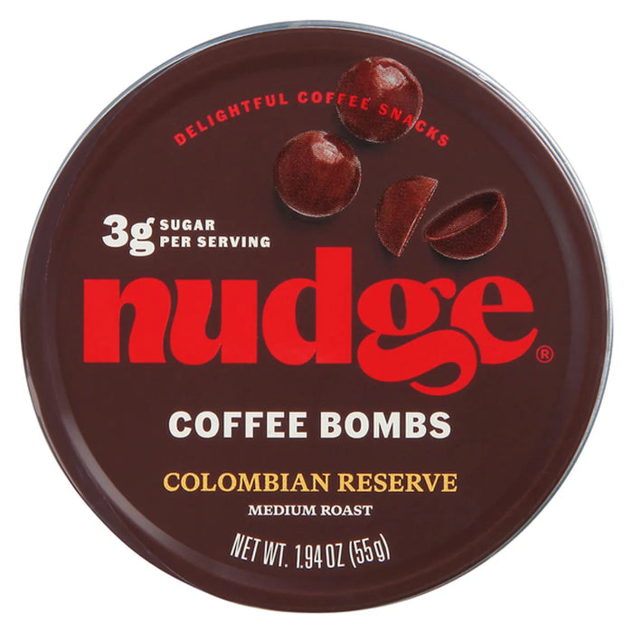 NUDGE - COFFEE BOMB COLOMBIAN 1.94 OZ - Pack of 6