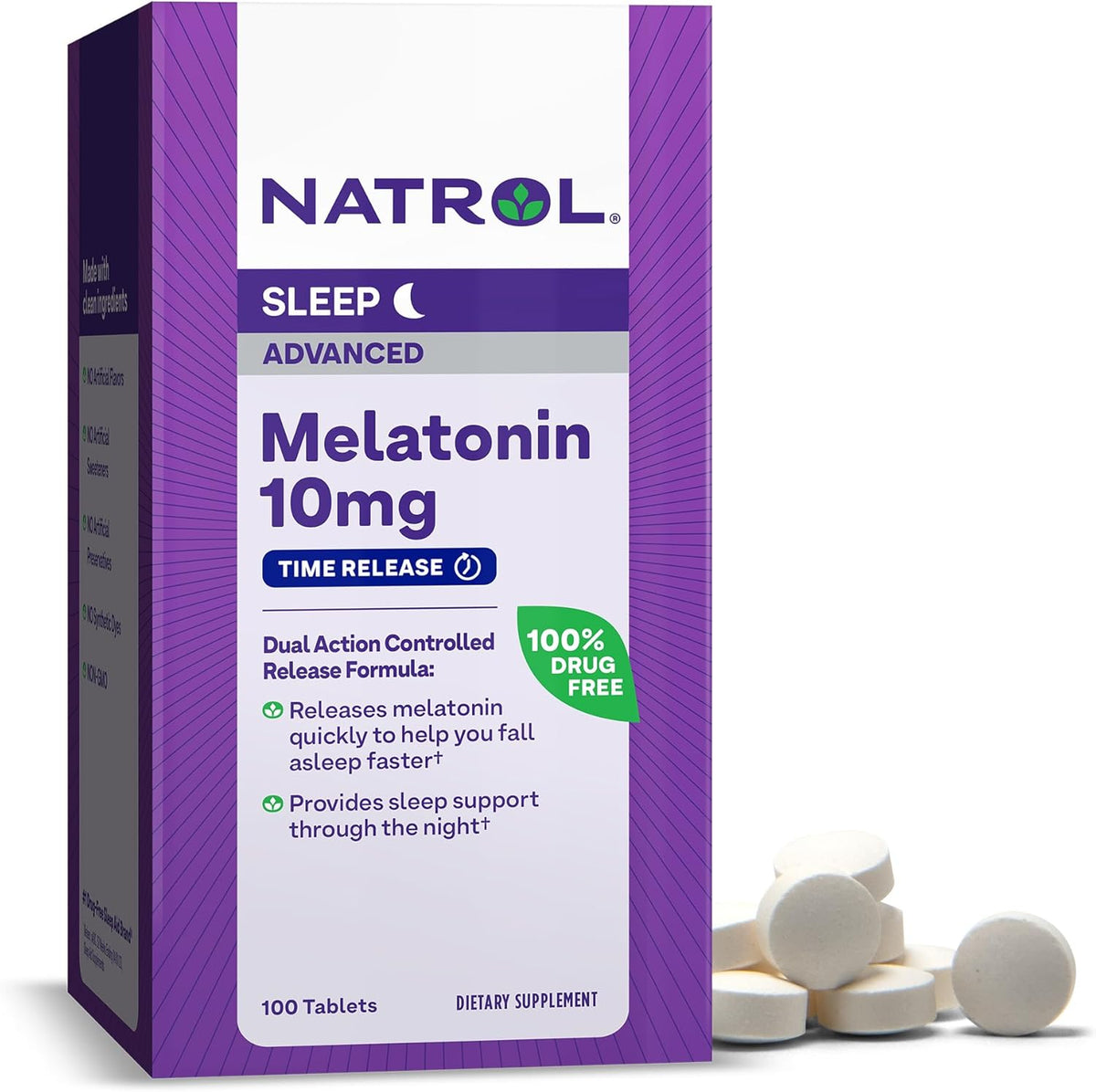 Natrol - Advanced Sleep Melatonin 10 Mg, 60ct