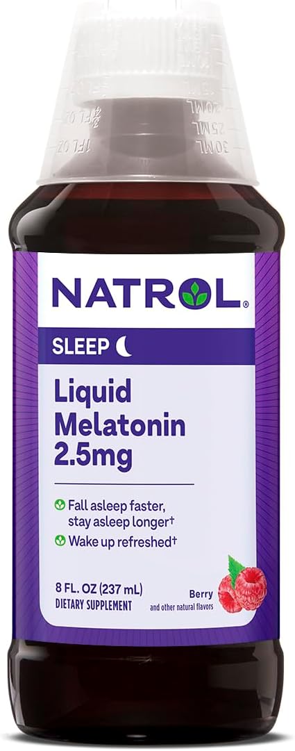 Natrol - Liquid Melatonin 2.5 Mg Berry - 8.0 Fl Oz