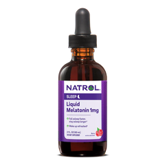 Natrol - Liquid Melatonin Sleep Aid, 1mg, 2 FO