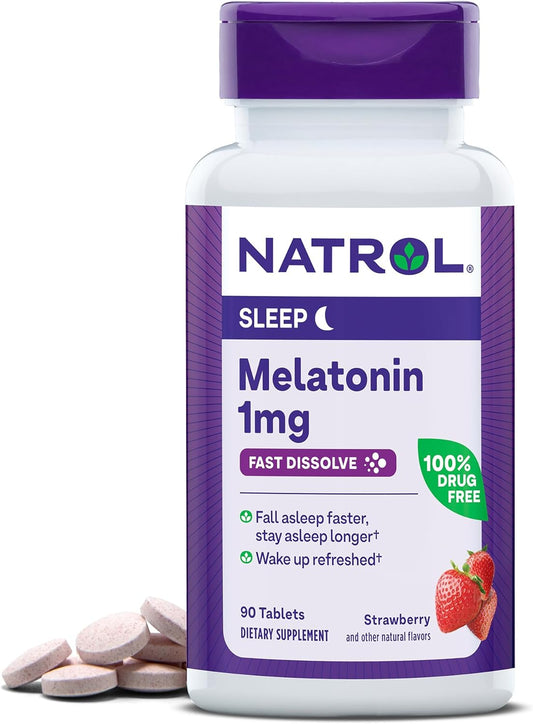 Natrol - Melatonin - 1 Mg - 90 Tablets