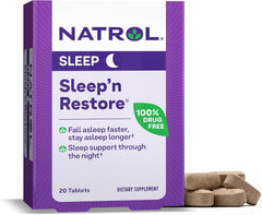 Natrol - Sleep N Restore, 20 TB