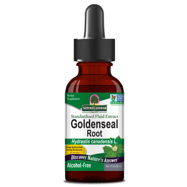 Nature’s Answer - Goldenseal Root Alcohol Free Extract, 1 Oz