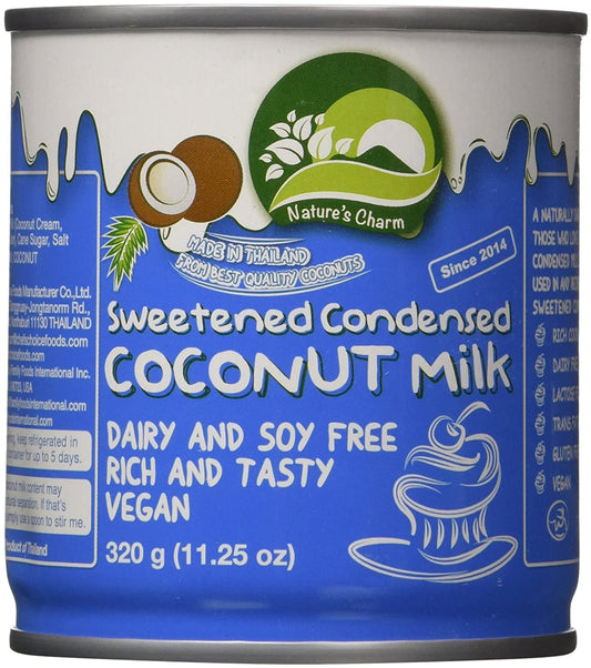 NATURES CHARM - Condensed Coconut Milk 11.25OZ ( Pack of 6)