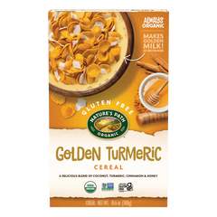 Nature's Path - Organic Cereal Golden Turmeric Flakes, 10.6 Oz | Pack of 6