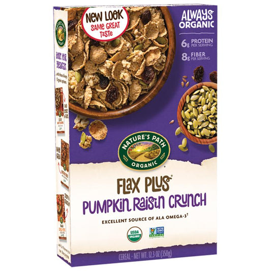 Nature_s Path Cereal Flax Pumpkin Raisin Crunch, 12.3 oz