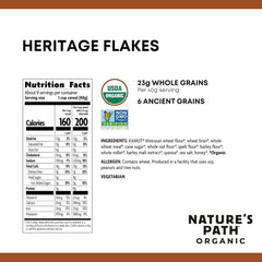 Natures Path -  Heritage Flakes Breakfast Cereal  , 13.25oz  | Pack of 12