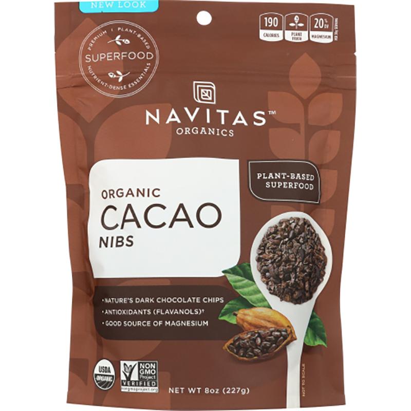 Navitas Cacao Nibs, 8 oz