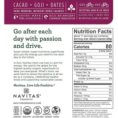 Navitas-Power Snacks - Cacao Goji, 8 oz