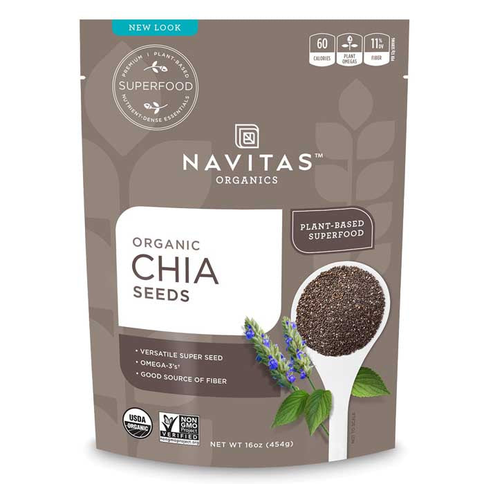 Navitas Organics - Organic Chia Seeds, 16oz