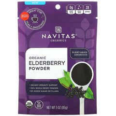 Navitas Organics, Organic Elderberry Powder, 3 oz 
 | Pack of 6 - PlantX US